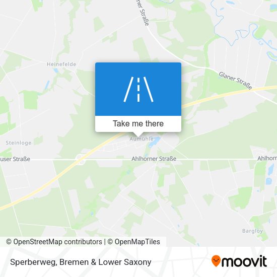 Sperberweg map