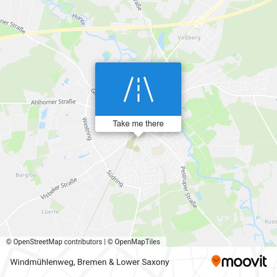 Windmühlenweg map