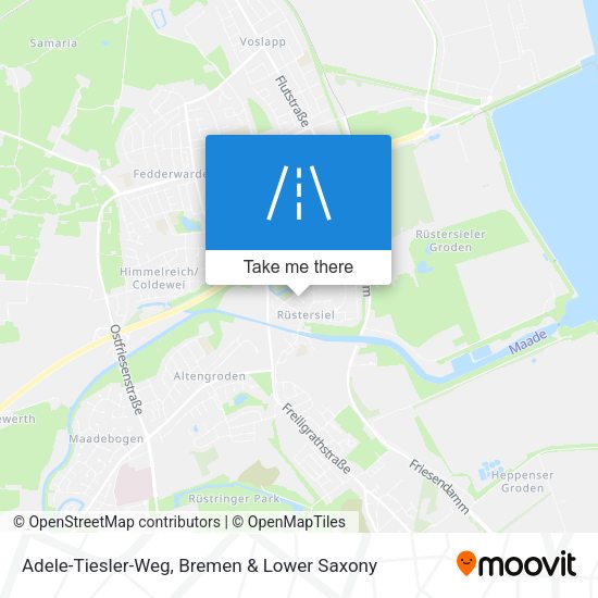 Adele-Tiesler-Weg map