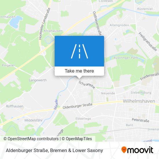 Aldenburger Straße map