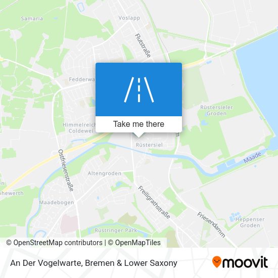 An Der Vogelwarte map