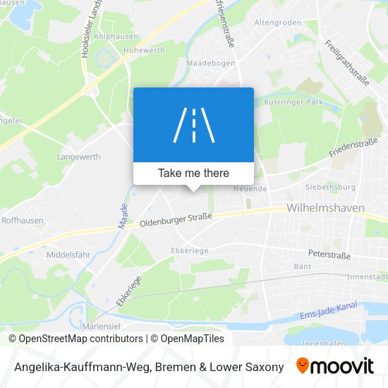 Angelika-Kauffmann-Weg map