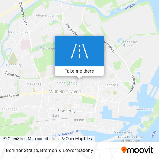 Berliner Straße map