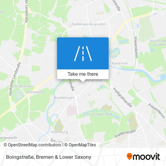 Boingstraße map