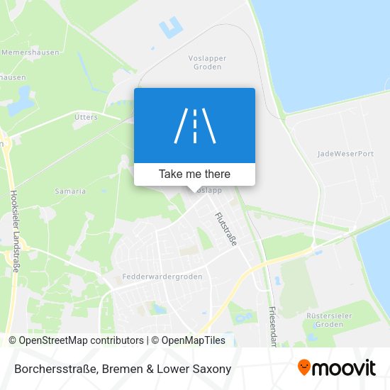 Borchersstraße map