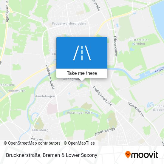Brucknerstraße map