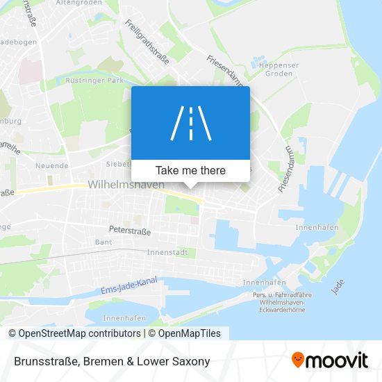 Brunsstraße map