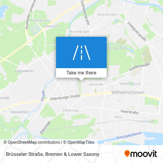 Brüsseler Straße map