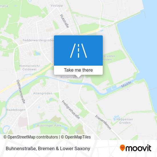 Buhnenstraße map