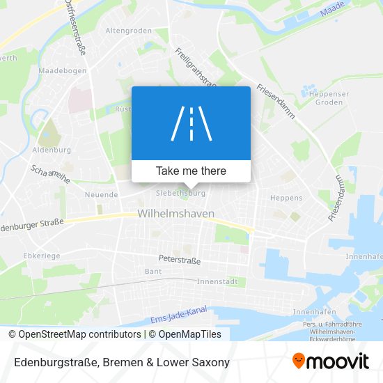 Edenburgstraße map