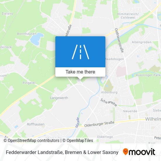 Fedderwarder Landstraße map