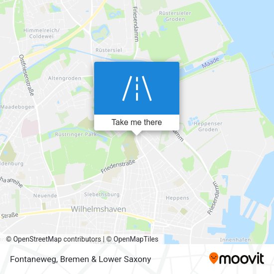Fontaneweg map