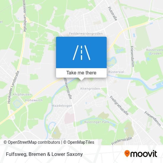 Fulfsweg map