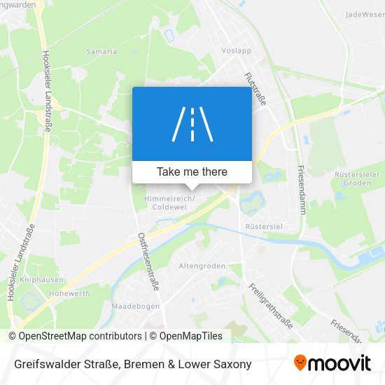 Greifswalder Straße map