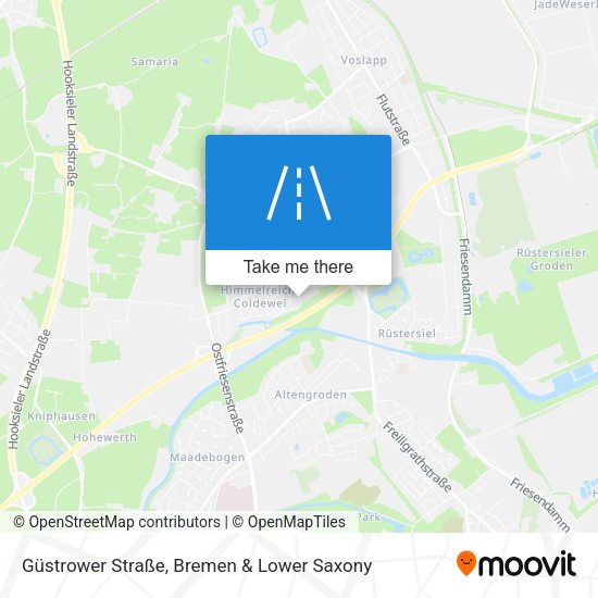 Güstrower Straße map