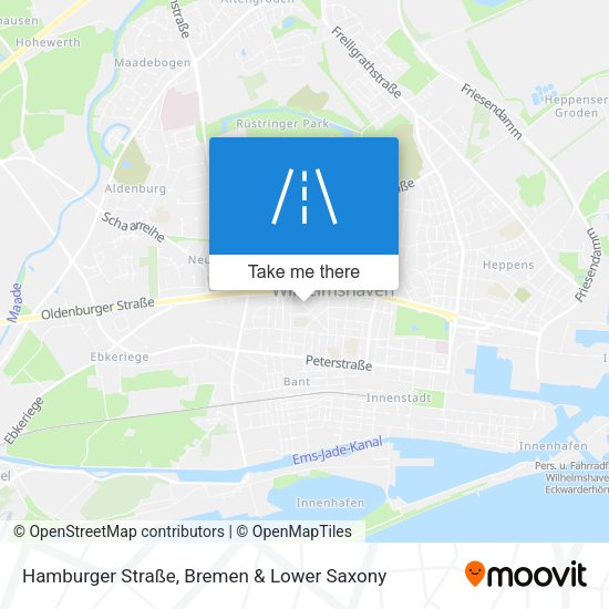 Hamburger Straße map
