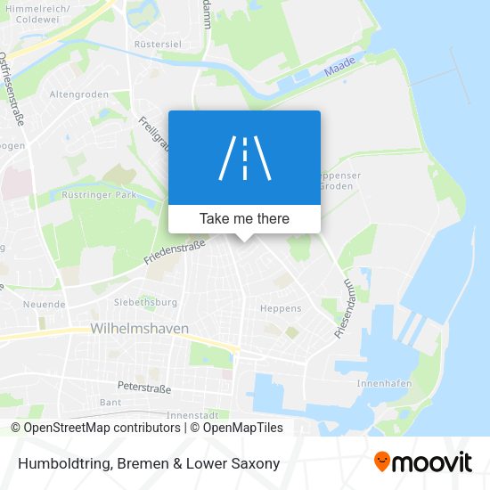 Humboldtring map
