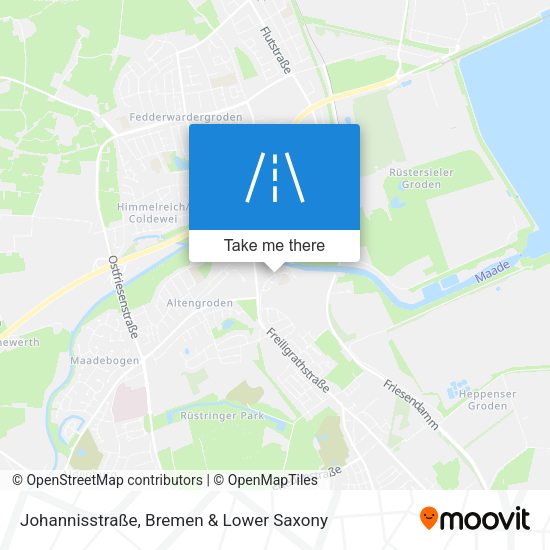 Johannisstraße map
