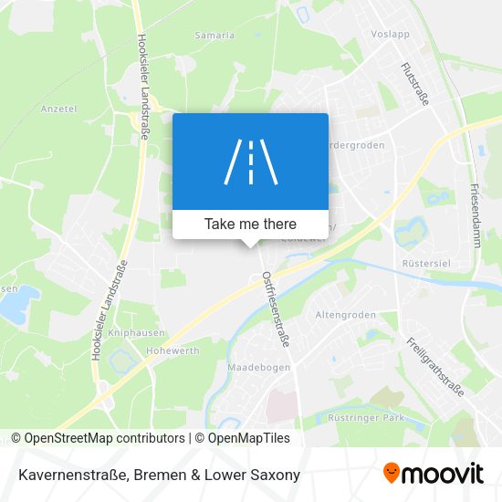 Kavernenstraße map