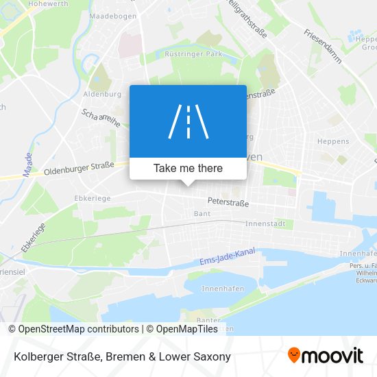 Kolberger Straße map