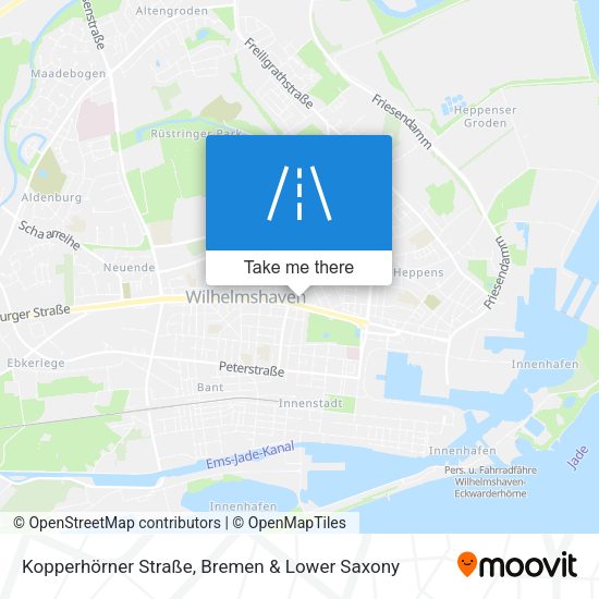Kopperhörner Straße map
