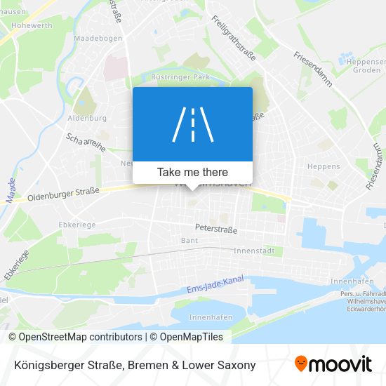 Königsberger Straße map