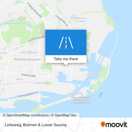 Leiteweg map