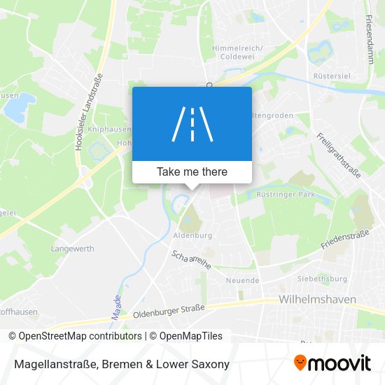 Magellanstraße map