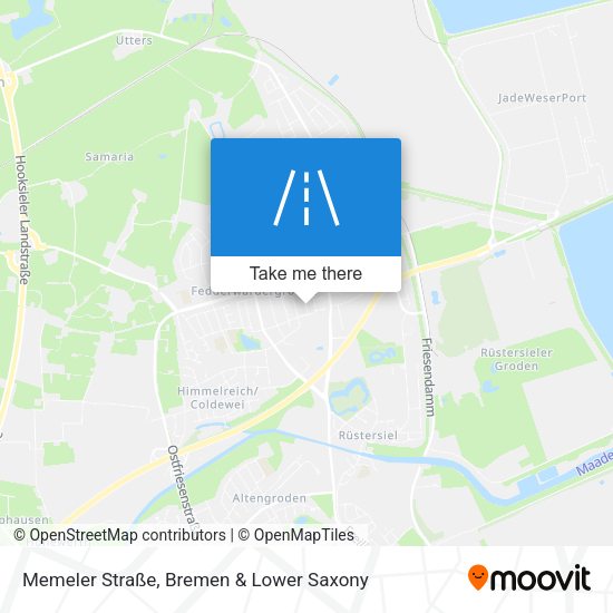 Memeler Straße map