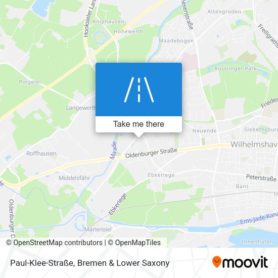 Paul-Klee-Straße map