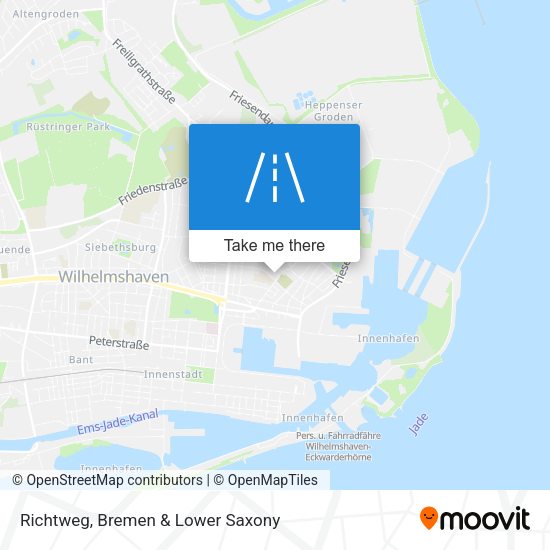 Richtweg map