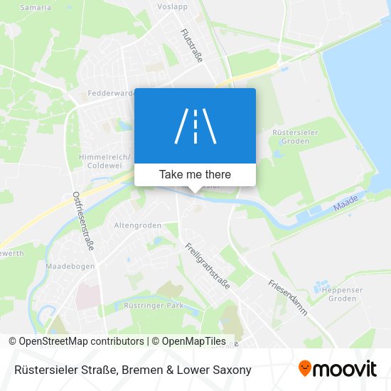 Rüstersieler Straße map