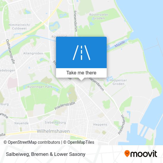 Salbeiweg map