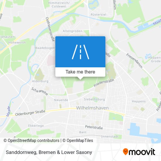 Sanddornweg map