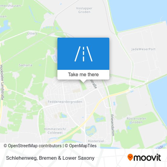Schlehenweg map