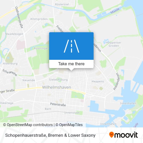 Schopenhauerstraße map