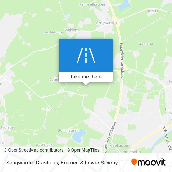 Sengwarder Grashaus map