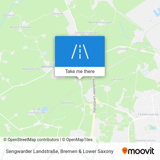 Sengwarder Landstraße map