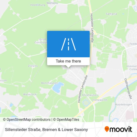 Sillensteder Straße map
