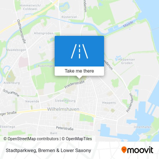 Stadtparkweg map