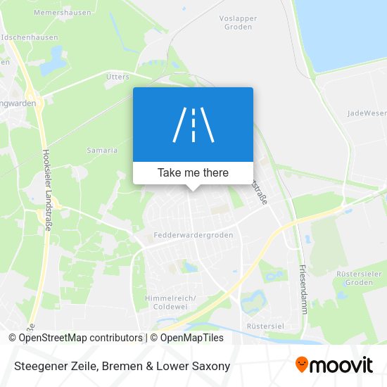 Steegener Zeile map