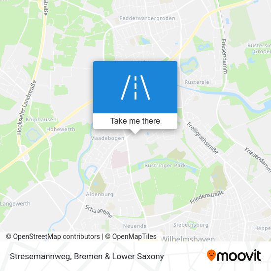 Stresemannweg map
