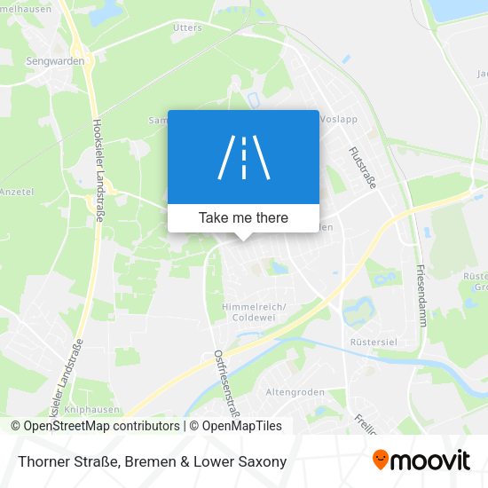 Thorner Straße map