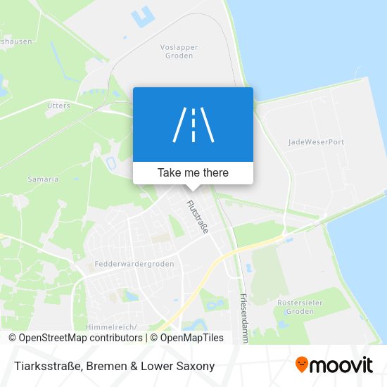 Tiarksstraße map