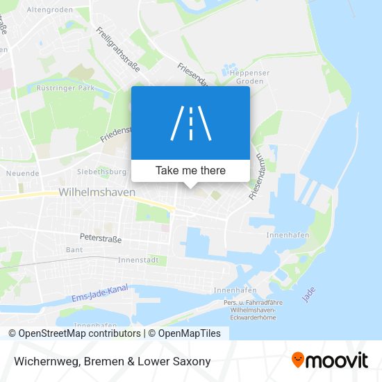 Wichernweg map