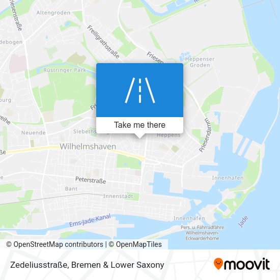Zedeliusstraße map