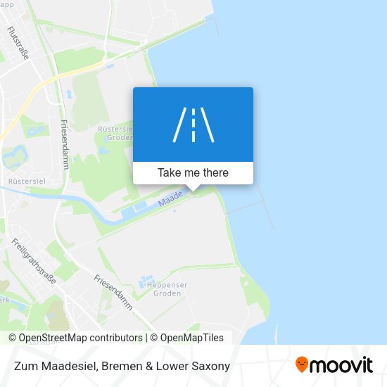 Zum Maadesiel map