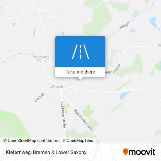Kiefernweg map