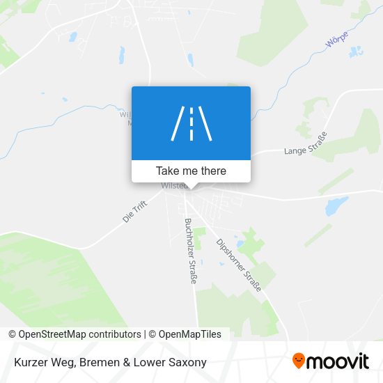Kurzer Weg map