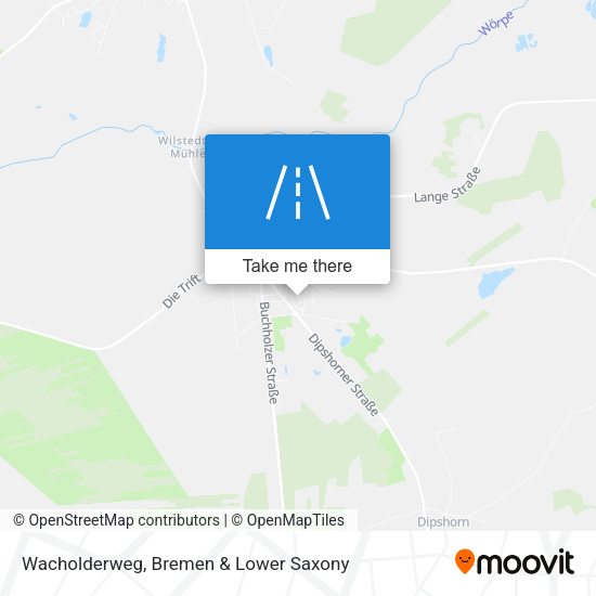 Wacholderweg map